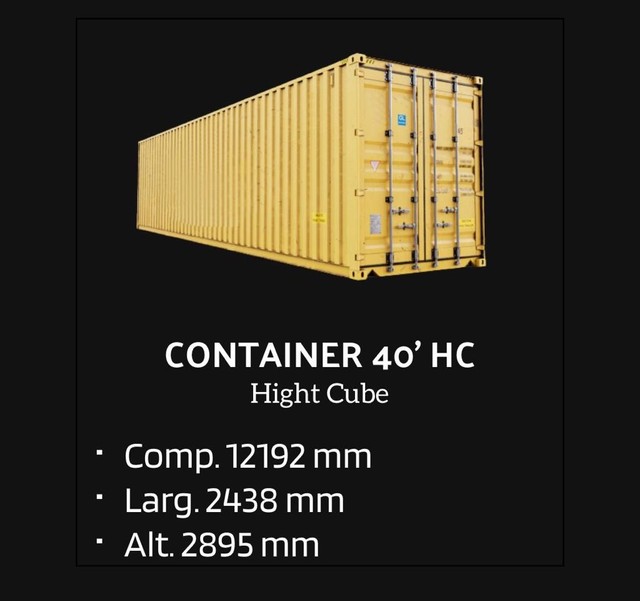 Container Marítimo usado ! 40HC - Foto 2