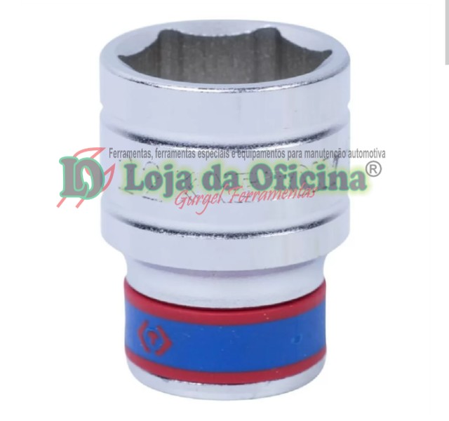 Soquete Sextavado 1/2" x 18 mm - KING TONY