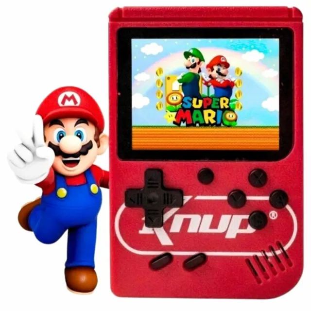 Mini Video Game Portatil 400 Jogos Internos Gamer Sup Box Plus