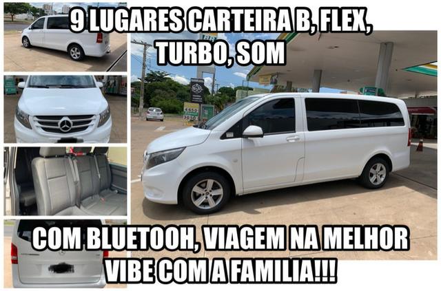 Aluguel veículo 9 lugares - carteira B flex - Foto 2