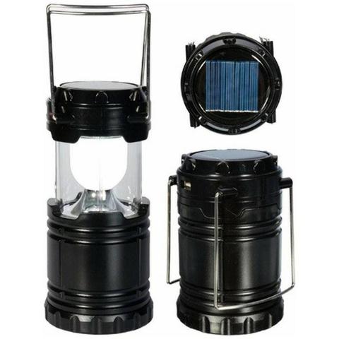 Lampião Luminária Elétrico Recarregável Solar Led Lançamento - Foto 2