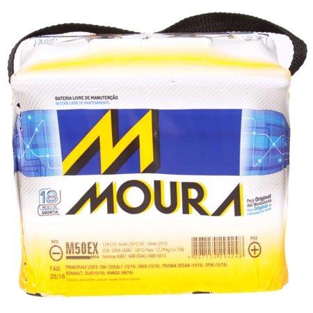 Bateria 50 caixa alta Moura do Onix, Prisma, Hb20 Corola novo Apenas R$330,00