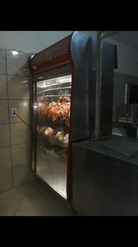 Vitrine expositora de carnes