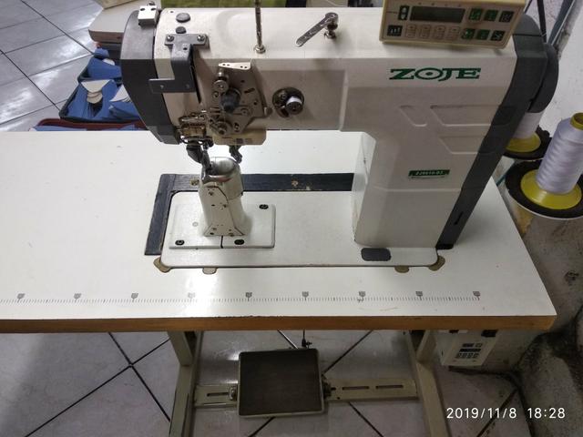 Máquina de costura corta fio