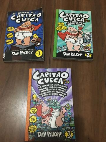 Capitão cueca 1,2 e 3