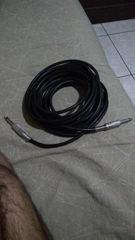 Cabo P10 para guitarra, baixo. 6 metros. retirar em Sobradinho