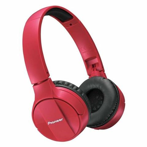 Fone de Ouvido Headphone Bluetooth Pioneer Se-MJ553BT-R - Vermelho