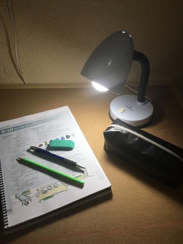 Luminária de mesa