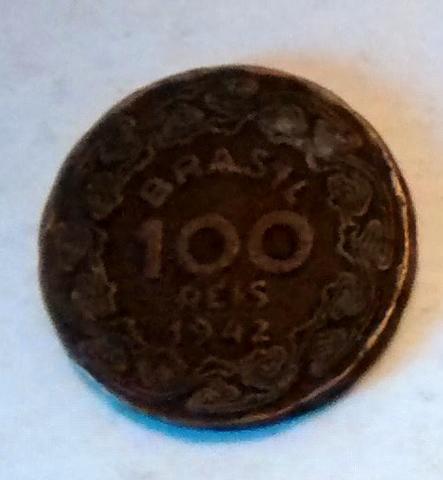 Moeda 100 Réis 1942