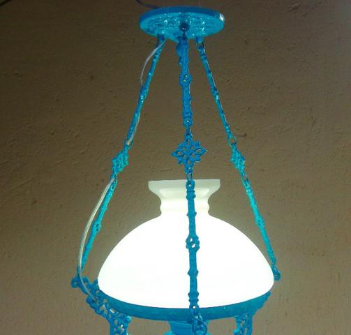 Lindo lustre antigo reformado - Foto 3