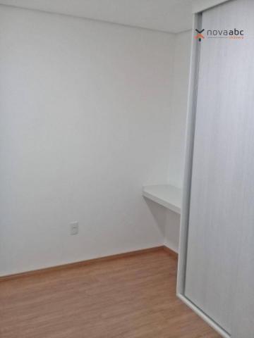Apartamento com 3 dormitórios para alugar, 85 m² por R$ 2.500/mês - Jardim - Santo André/S - Foto 18