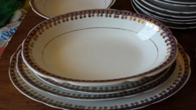 Aparelho de jantar porcelana real