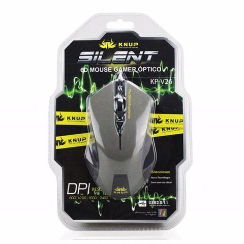 Mouse gamer kp, sensor DPI 2400 e Design totalmente ergonômico - Foto 6