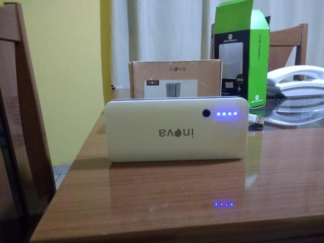 Bateria Externa Inova 10.000 mAh ( 3 entradas USB ) a partir de 30 - Foto 2