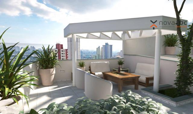 Apartamento com 2 dormitórios e varanda gourmet para alugar, 70 m² em condomínio completo - Foto 11