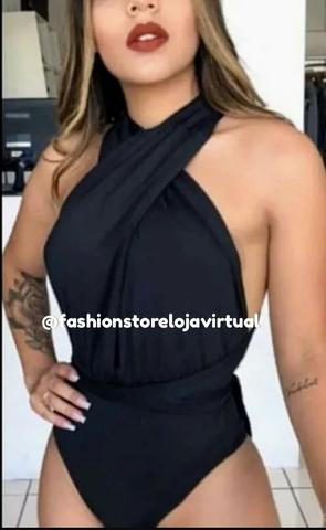 Body multiformas alça largaTAM único com bojo - Foto 3