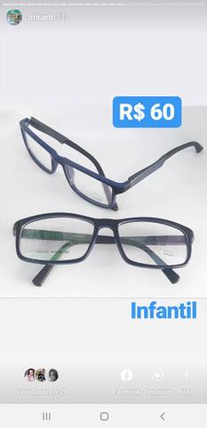 RB ótica armações por R$ 60 - Foto 3