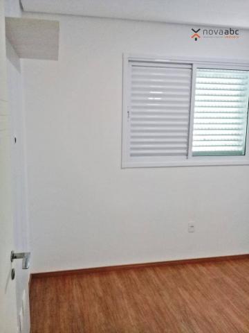 Apartamento com 3 dormitórios para alugar, 85 m² por R$ 2.500/mês - Jardim - Santo André/S - Foto 15