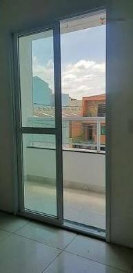 Apartamento com 3 dormitórios para alugar, 69 m² por R$ 1.800/mês - Vila Pires - Santo And - Foto 11