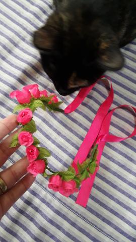Tiara de Flores Exclusiva