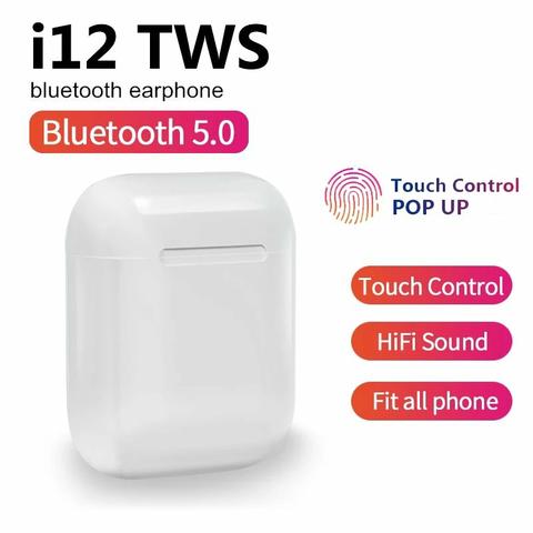 Fones de ouvido Bluetooth i12 original TWS - Foto 3