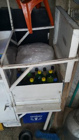Vendo carrinho muito bem conservado com chapa bem conservada - Foto 2