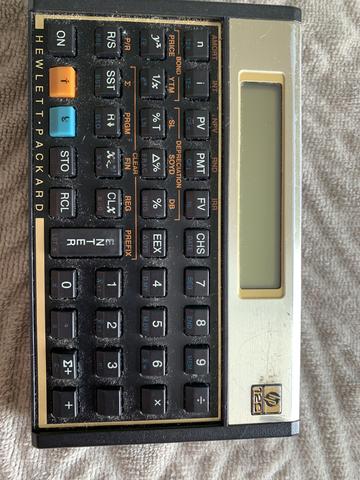 HP 12 C. 2 unidades calculadora
