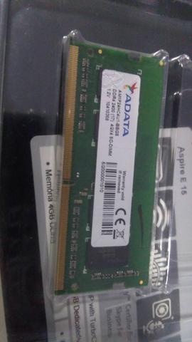 Memória notebook DDR4 2400 4giga
