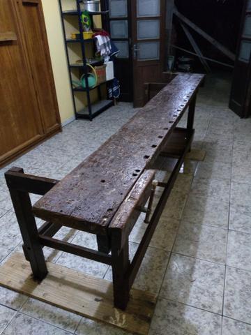 Mesa de marcineiro marcenaria religuia