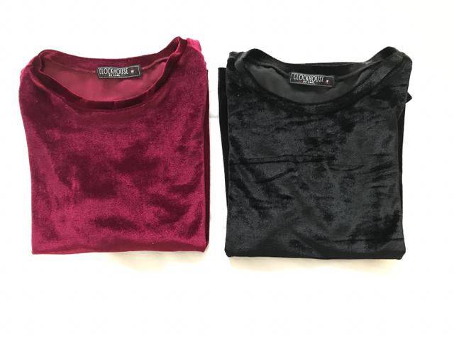 Blusas Camisetas Veludo