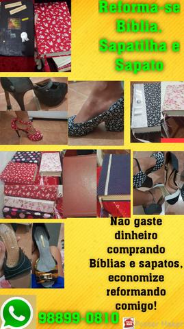 Reformas de Sapatos e Bíblias