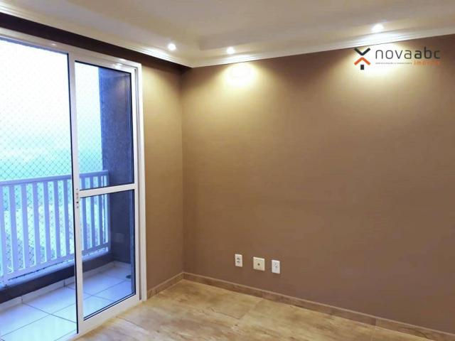 Apartamento com 2 dormitórios para alugar, 46 m² por R$ 900/mês - Vila João Ramalho - Sant