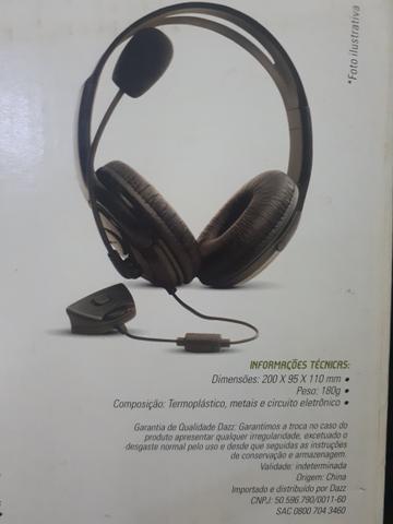 Vende-se fone (Novo) para X-Box 360 - Foto 4