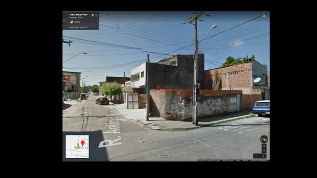 Terreno de esquina na R. Mozart Pinto, Fortaleza/CE