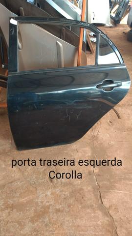 Porta traseira esquerda corolla