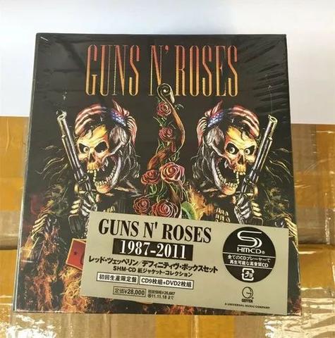 Coleção Guns'n'roses 1987-2011 9 Cds 2 Dvd Box Japan Lacrado - Foto 3