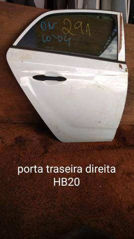 Porta traseira direita Hb20