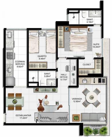 Apartamento à venda com 2 dormitórios em Jaguaribe, Salvador cod:1125 - Foto 16
