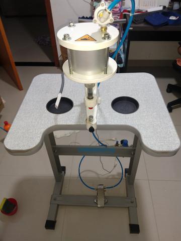 Máquina de prega botão Pneumática Metalnorte - Foto 3
