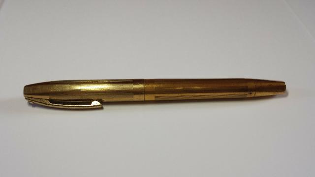 Caneta tinteiro Sheaffer Ouro 23k Anos 50/60 usa - Foto 4