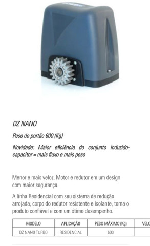 Manutenção de portão automático