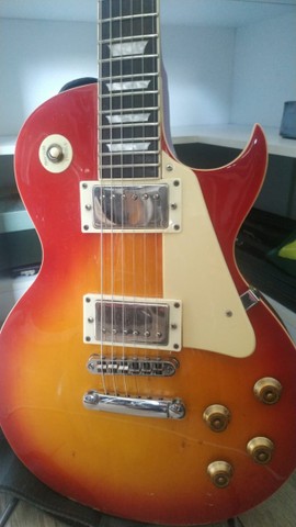 Les Paul Harley Benton Burst Classic + Malagoli HH777