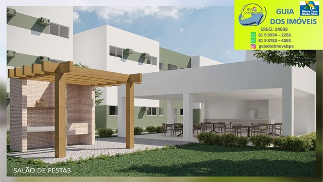 Apartamento para venda tem 48m² com 2 quartos em Planalto - Abreu e Lima - A Partir de 122 - Foto 3