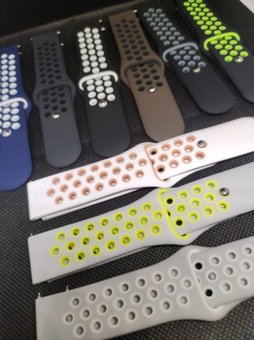 Pulseira Estilo Nike para Smartwatch 20mm - Foto 3