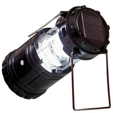 Lampião Luminária Elétrico Recarregável Solar Led Lançamento - Foto 4