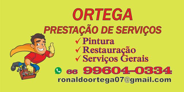 Pinturas e Restauração/serviço em geral /contato: *"ORTEGA"