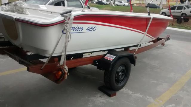 Carreta Rodoviária para Barco 4,50