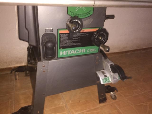 Serra circular (cabinet saw), Hitachi C10FL - Foto 5
