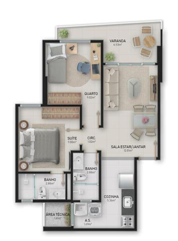 Troco ou vendo apartamento de 2 quartos - Foto 3