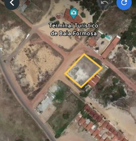Terreno com duas frentes, de esquina, na praia de Baia Formosa/RN - Foto 8